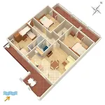 Апартаменты With Parking Space Jelsa, Hvar - 5703 *